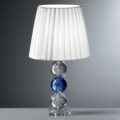 Lampada in cristallo multicolor
