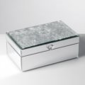 Jewelry case silver