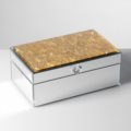 Jewelry case gold