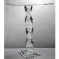 Crystal coffee table