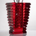Red vase