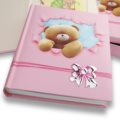 Baby photo album ribbon