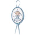 Cradle medallion angel