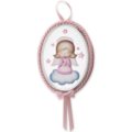 Cradle medallion angel