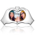 Photoframe heart hands