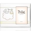 Photoframe stork neutral