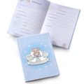 Baby diary teddy bear