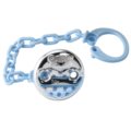 Rubber nipple brooch