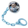 Rubber nipple brooch