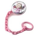 Rubber nipple brooch