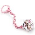 Rubber nipple brooch