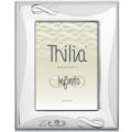 Photoframe infinity silver wedding