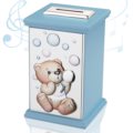 Money bank teddy bear