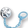 Rubber nipple brooch teddy bear