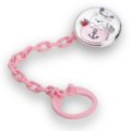 Rubber nipple brooch teddy bear