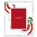 Wood photoframe chili peppers