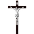Silver coated crucifix