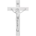Silver coated crucifix