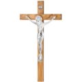 Silver coated crucifix