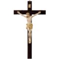 Painted crucifix