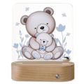 Led table lamp teddy bear