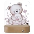 Led table lamp teddy bear