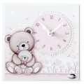 Table clock teddy bear