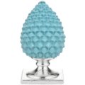 Light blue pinecone