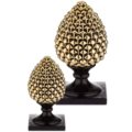 Golden pine cone