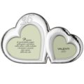 Heart shape double photoframe