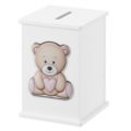 Coin bank teddy bear
