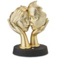 Sculpture the kiss gold