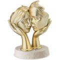 Sculpture the kiss gold