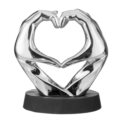 Scultura mani a cuore
