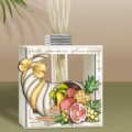 Vase perfumer horn of plenty