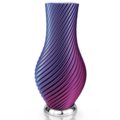Vase silver base