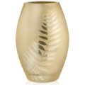 Vaso in cristallo foglia