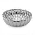 Oval silver bowl
