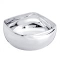 Squared silver bowl