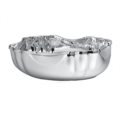 Silver rectangular bowl