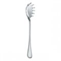 Silver pasta serving spoon