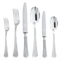 Cutlery complete set meridiani style
