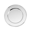Silver under plate