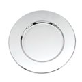 Silver under plate