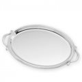 Oval silver tray