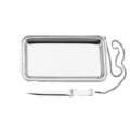 Silver letters tray