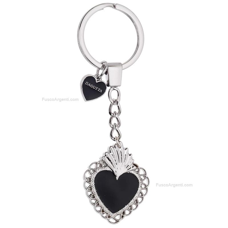  heart keychain fretwork decor