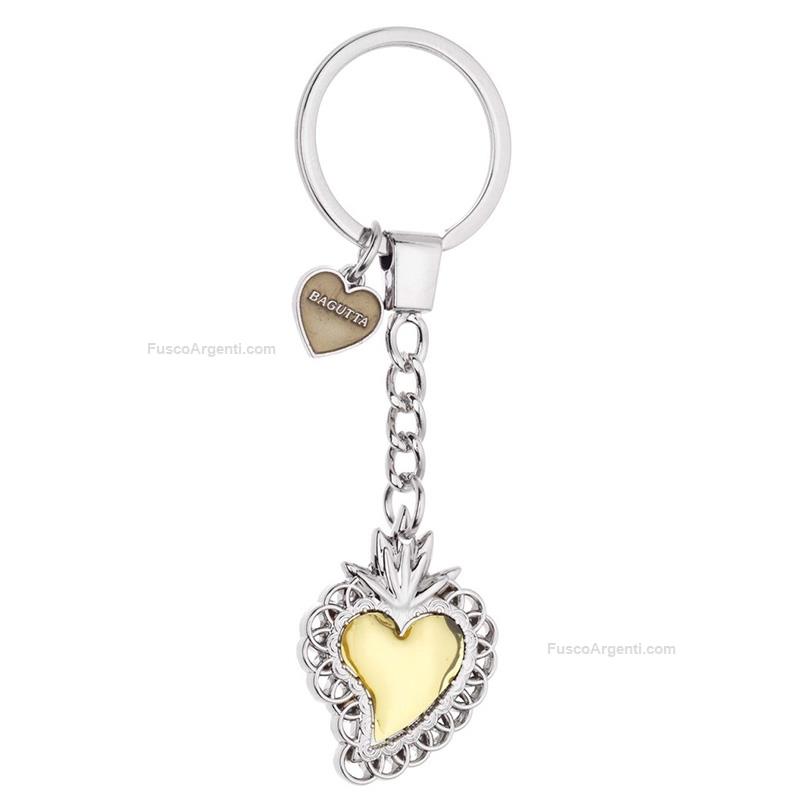  heart keychain fretwork decor