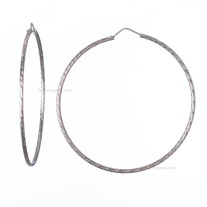 any-g striped earrings