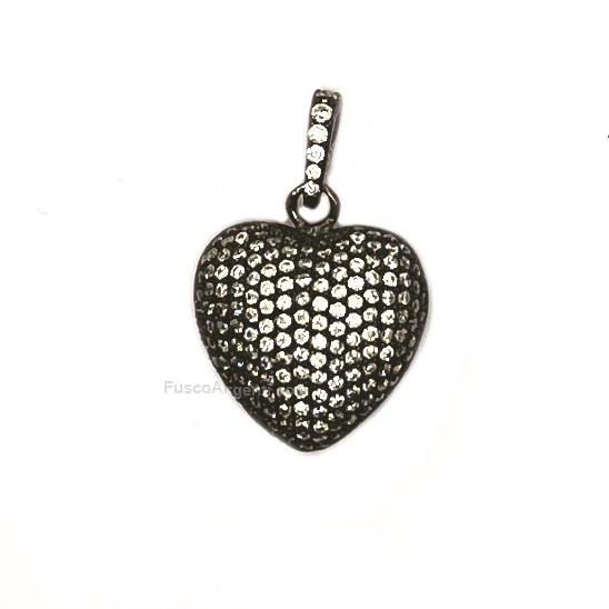 any-g silver heart pendant